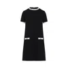 Valentino Mini Dress In Black