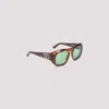 Valentino Garavani Oversized Tortoiseshell Frame Sunglasses In Brown