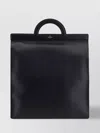 Valentino Adjustable Calfskin Tote Bag With Detachable Strap