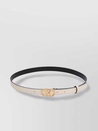 VALENTINO GARAVANI ADJUSTABLE REVERSIBLE BELTS GOLD-TONE BUCKLE