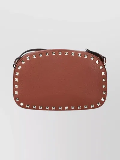 Valentino Garavani Adjustable Strap Shoulder Bag Studded Detailing