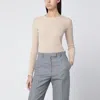 Valentino Alabaster Cashmere Sweater In Neutral
