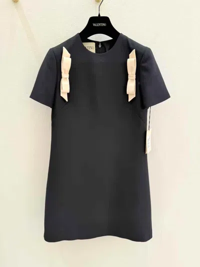 Valentino Alessandro Michele Dress In Black