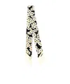 Valentino Floral Patterned Scarf Pointed Ends In Multi