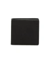 Valentino All-over Logo Patterned Bi-fold Wallet In Black