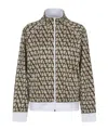 Valentino Toile Iconographe Print Zip-up Jackets In Nude