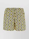 Valentino All-over Print Nylon Swim Shorts