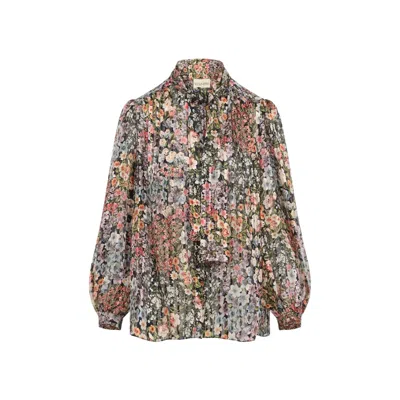 Valentino All Over Print Shirt In Multi