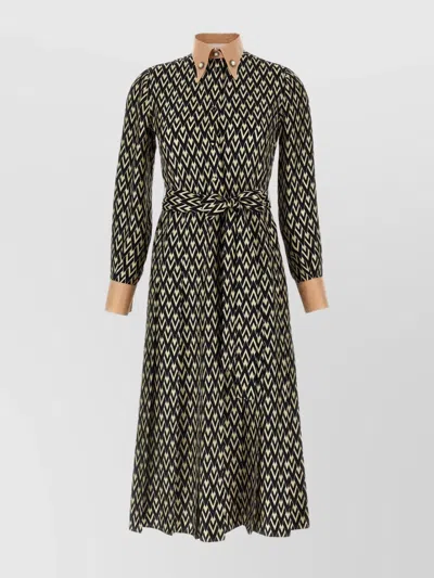 VALENTINO 'ALL THE V' MIDI DRESS