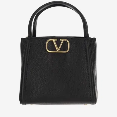 Valentino Garavani All Time Small Handbag In Black