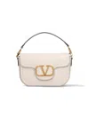 Valentino Alltime Shoulder Bag In White