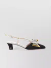 Valentino Bowow T. 45 Mid Heel Pumps