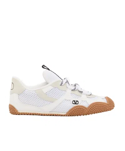 Valentino Garavani Amphibia Sneaker In White
