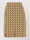 Valentino Womens Betulla Multicolor Printed Pleated Silk Midi Skirt In Animal Print