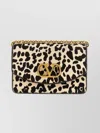 Valentino Garavani Vain Small Cow-print Leather And Calf-hair Shoulder Bag