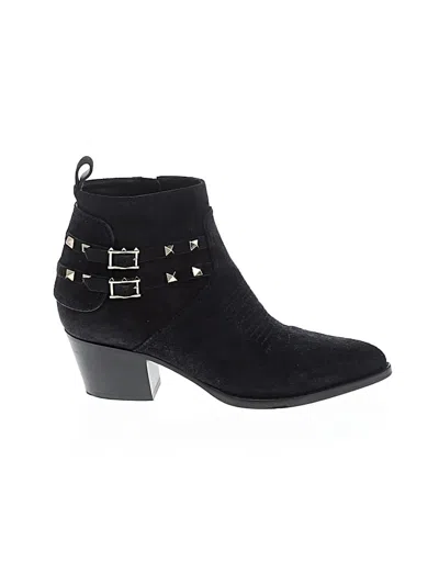 Pre-owned Valentino Garavani Ankle Boots In Black