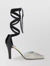 Valentino Garavani Ankle Strap Foliage Pumps
