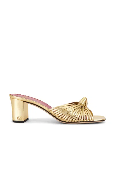 Valentino Garavani Annet Slide In Gold
