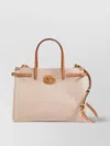 Valentino Antibes Medium Canvas Shopping Tote Bag