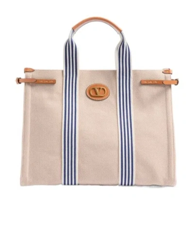 Valentino Garavani Antibes Handbag In Nude