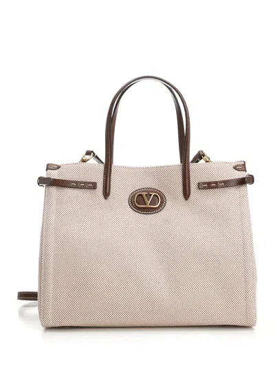 Valentino Garavani Antibes Handbags Beige