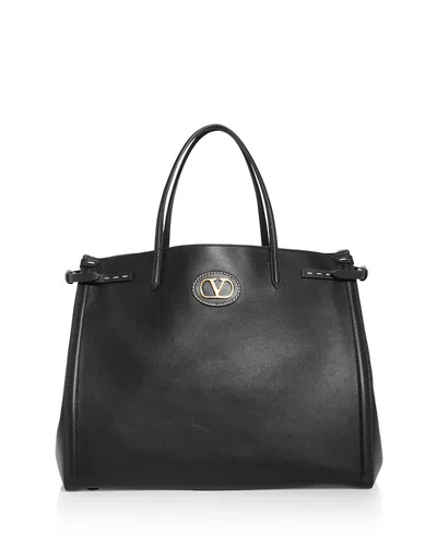 VALENTINO GARAVANI ANTIBES LARGE LEATHER TOTE