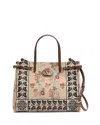 Valentino Antibes Medium Vlogo Convertible Shopping Tote Bag In Multi