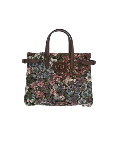 Valentino Garavani "antibes" Mini Tote Bag In Multi