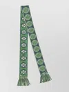 Valentino Garavani Women Embroidered Cotton Blend Antibes Scarf