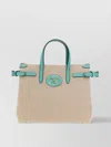 Valentino Women's Two-tone Canvas Antibes Shopping Bag | 6w2b0r19jse Color R2k