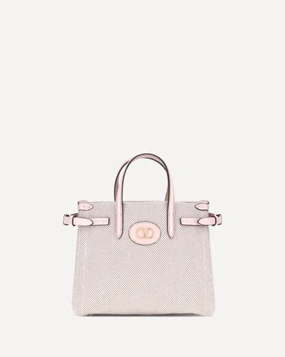 Valentino Garavani Antibes Tote Bag In Sand