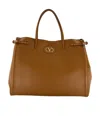 Valentino Medium Antibes Tote Bag In Brown