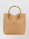 Valentino Women's Beige Leather Bucket Bag