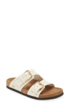 Valentino Garavani Fussfriend Calfskin Slide Sandal 30 Mm Woman Ivory 39.5 In Ivory