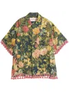 VALENTINO APRES L'HIVER LINEN BOWLING SHIRT