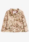 Valentino Veste En Après L'hiver Matelassé Rose Lurex Femme Latte/rose Lurex 50 In Multicolor