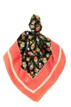 Valentino Apres Lhivier Print Scarf In Multi