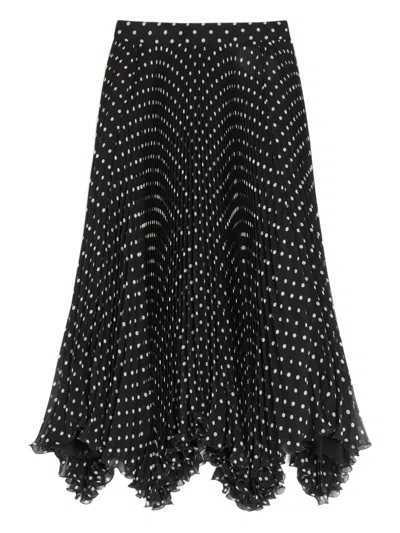 Valentino Asymmetrical Plusdepois Midi Skirt In Multi