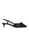 Valentino Garavani Woman Pumps Dark Brown Size 8 Soft Leather In Black