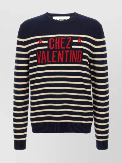 VALENTINO 'ATELIER VALENTINO' CREWNECK SWEATER