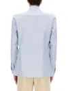 Valentino Garavani Striped Shirt Shirt And Blouse Light Blue