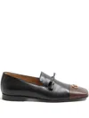 Valentino Babouchoes V-logo Tassel Loafers In Black