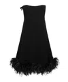 Valentino Black Sleeveless Crewneck Mini Dress