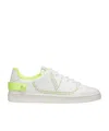 Valentino Backnet Low-top Sneakers In White