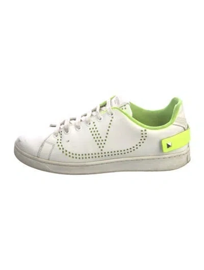 Pre-owned Valentino Garavani Backnet Sneakers In Multi