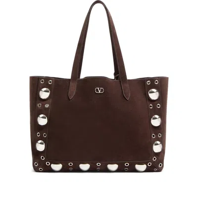 VALENTINO GARAVANI BAGS BROWN