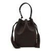 Valentino So Seau Tasseled Leather Bucket Bag