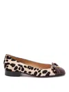 Valentino `vg Valet Du Roi` Ballerinas In Brown