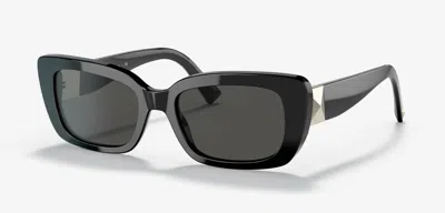 Pre-owned Valentino Garavani Balenciaga Bb0321s Black/grey (001) Sunglasses In Gray