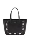 Valentino Nellcote Shopper Medium Studded Detailing In Black